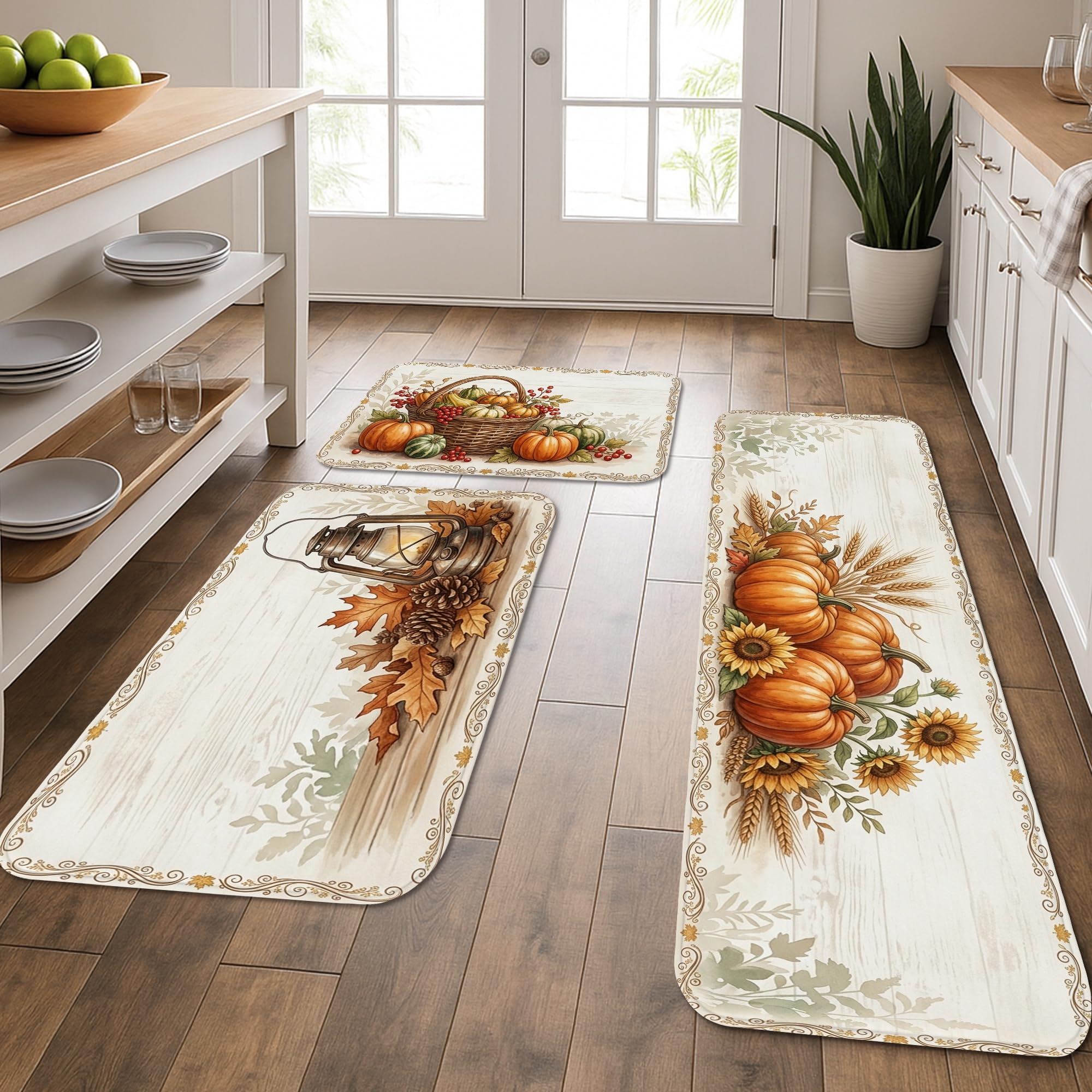 Tapis cuisine rustiques anti-éclaboussures pour sécuriser le sol du lavabo et évier
