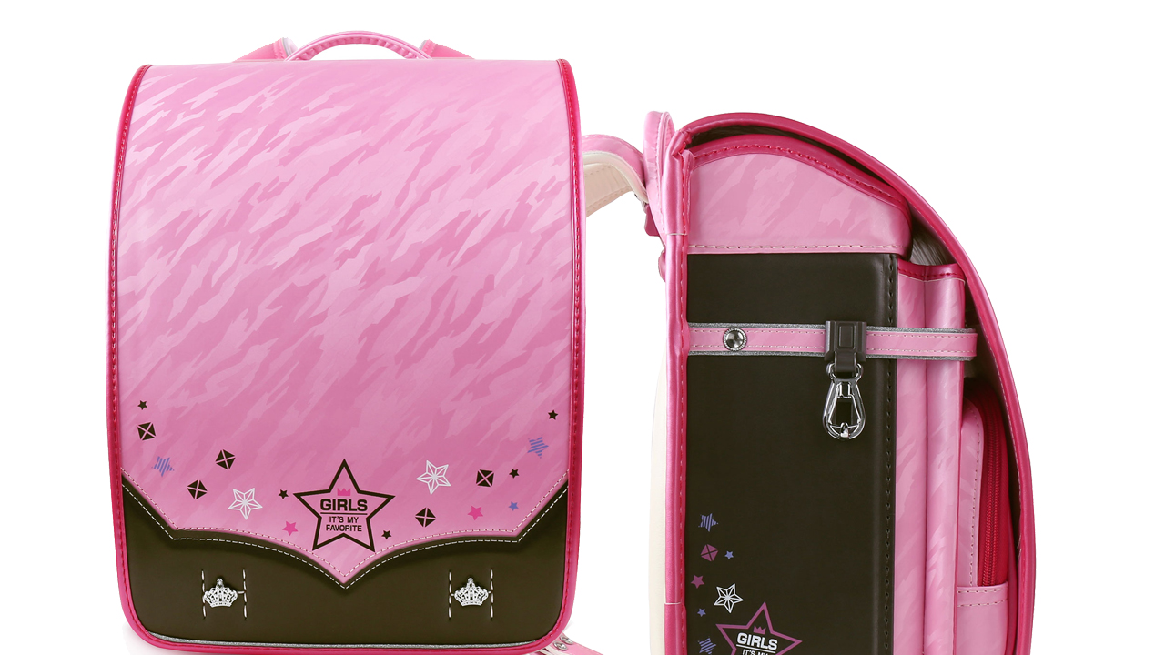 新品】ランドセル 女の子 クールガールモデル 迷彩柄 ラベンダー