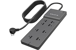 Belkin USB Surge Protector with 8-Outlets
