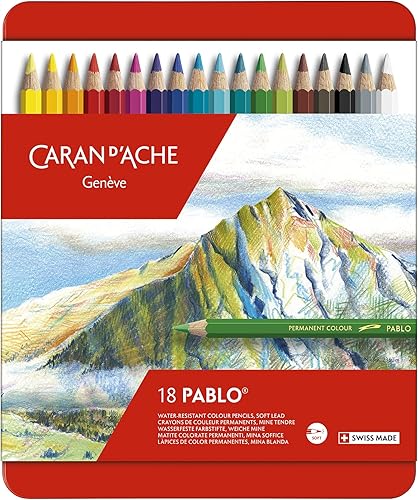 Miniatura 1 de Caran D'ache Pablo 666.318 - Lápices de colores (18 unidades)