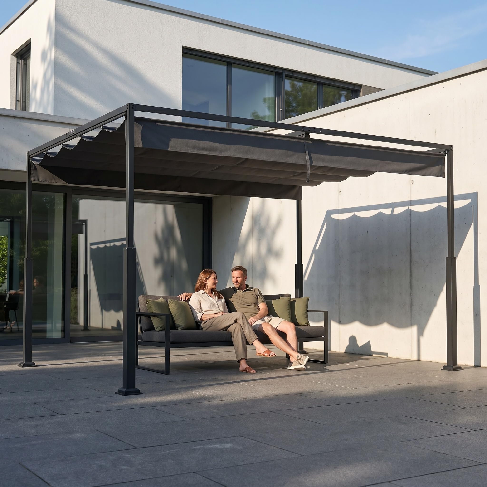 UISEBRT Pergola en métal