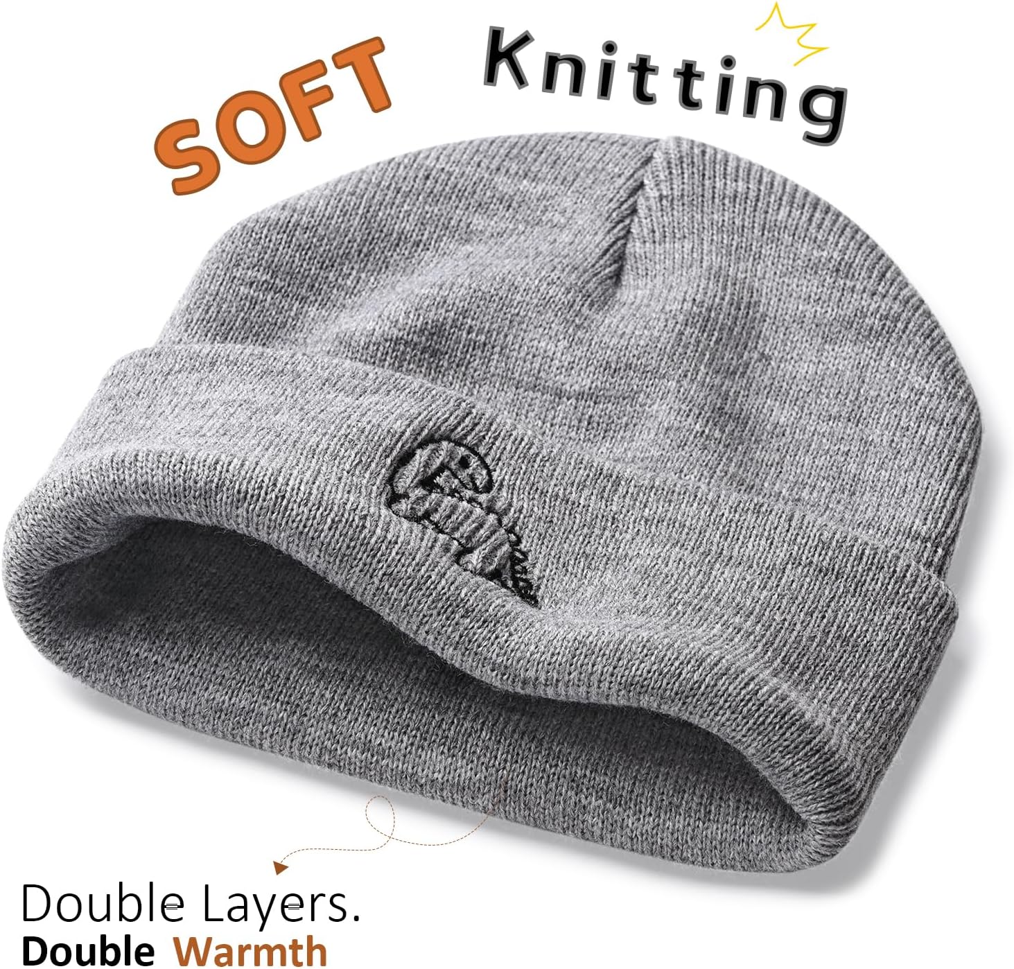 Baby Winter Beanie Hat,Kids Cute Dinosaur Soft Knit Beanie for Little Boy Girl Warm Winter Hat Caps - Image 3