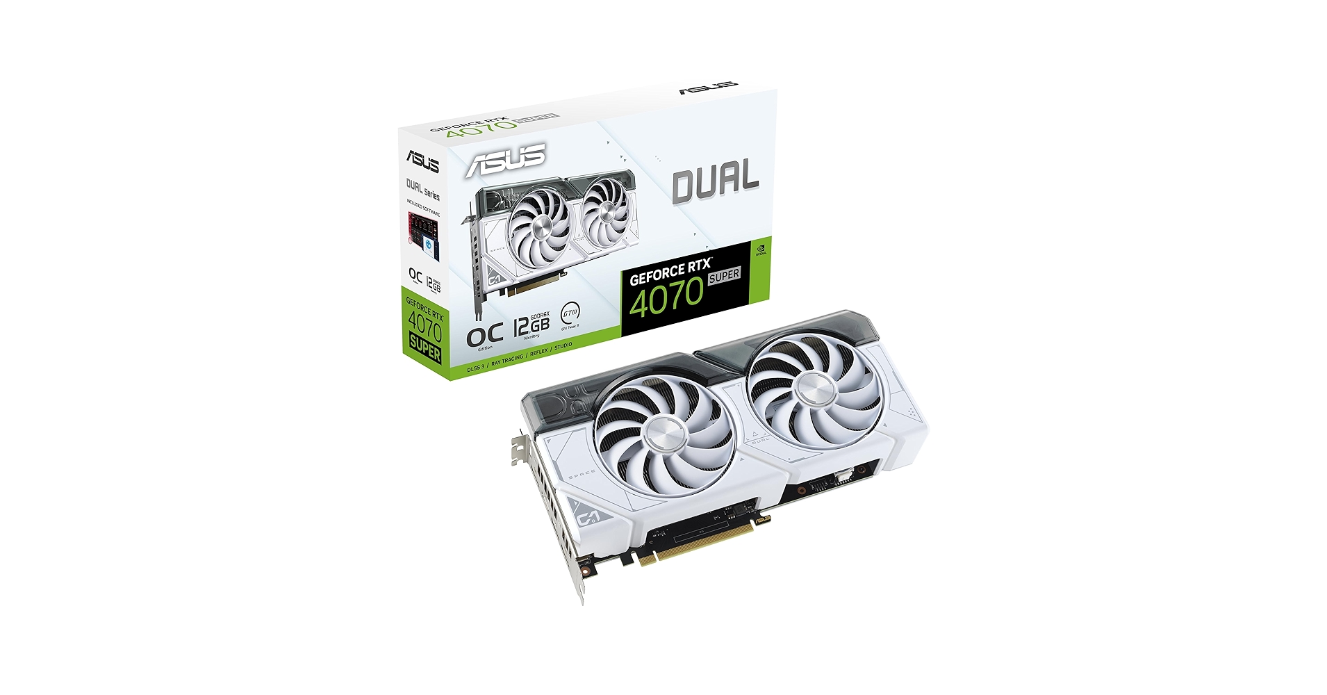 Amazon.com: ASUS Dual GeForce RTX™ 4070 Super White OC