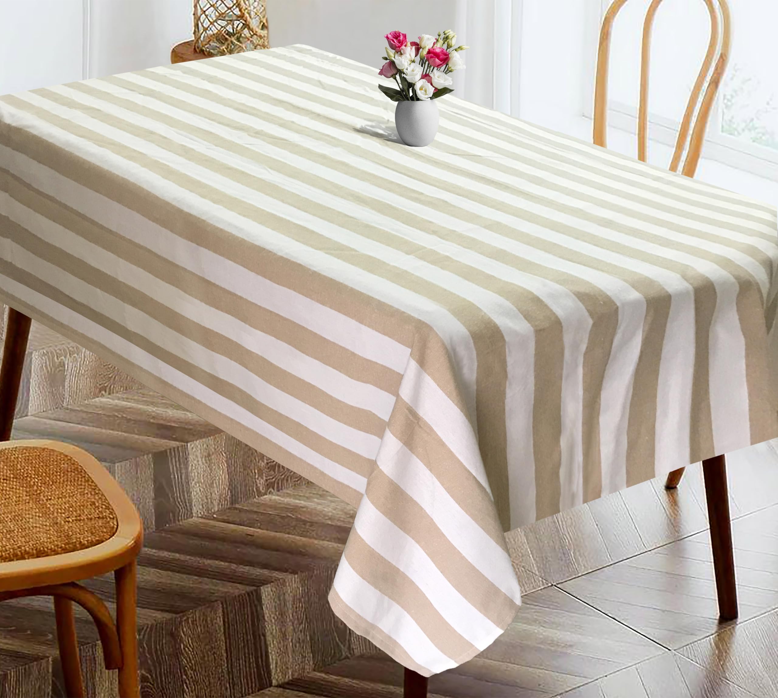 See full amazon price history chart for Oasis Home Collection Cotton Beige Stripe Table Cloth/Cover - Pack of 1 (54 * 60 inches) Oasis Home Collection Cotton Beige Stripe Table Cloth/Cover - Pack of 1 (54 * 60 inches) (B0BR7ZX72D) Amazon Price History, Amazon Price Tracker