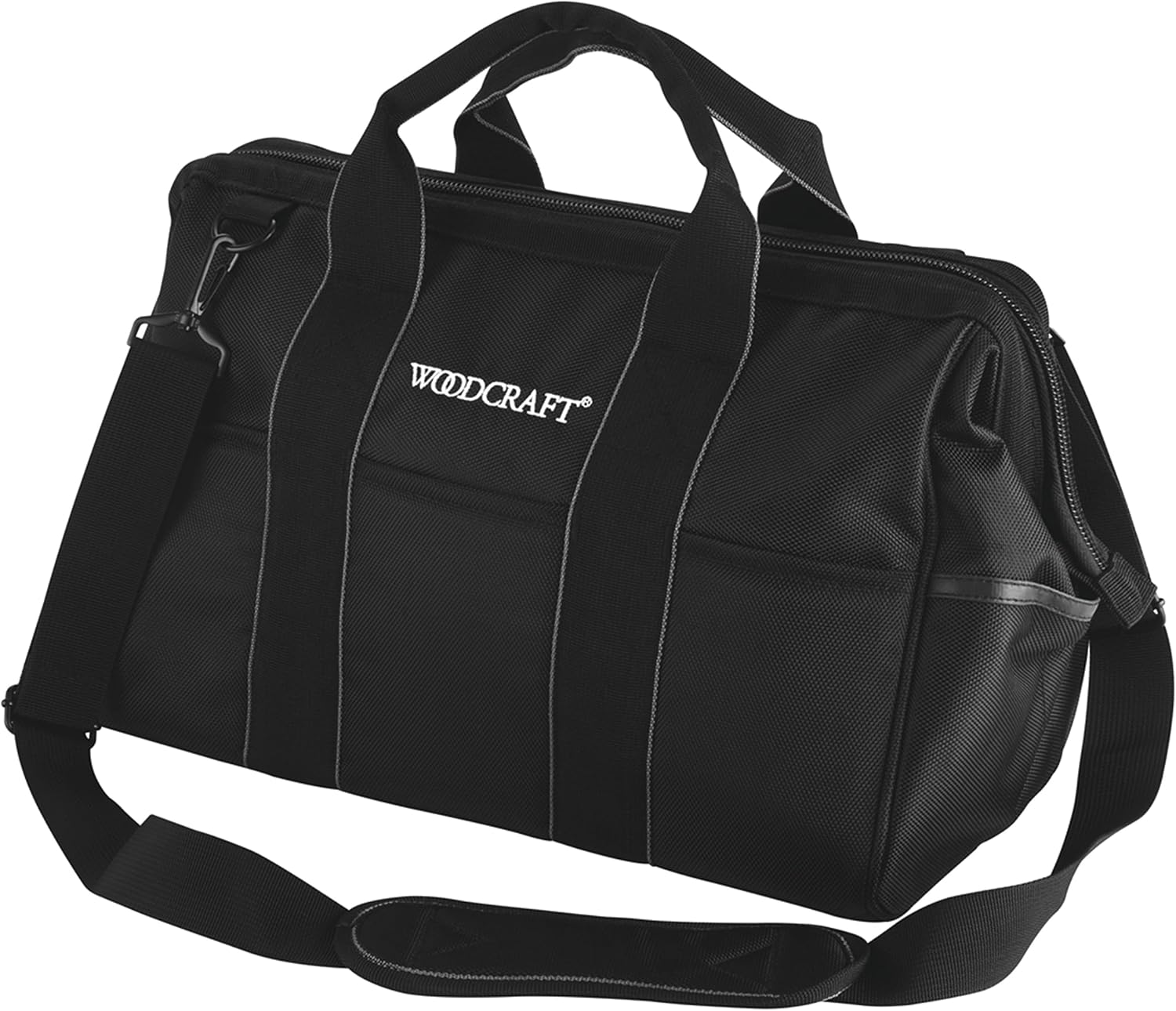 Woodcraft 21 Pocket Tool Bag, Black