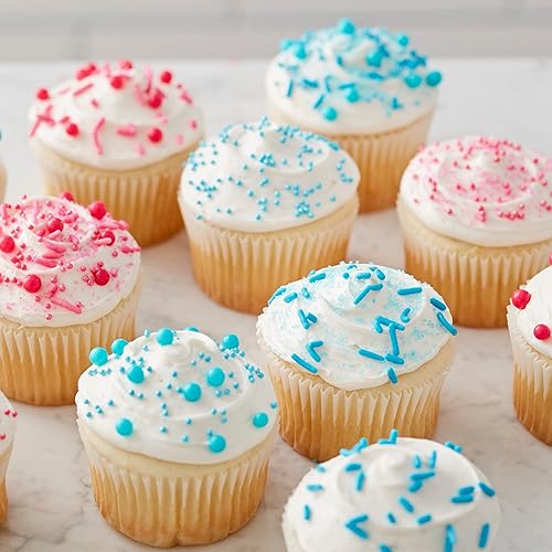 Vista 3 de Perlas de azúcar Wilton, Azul