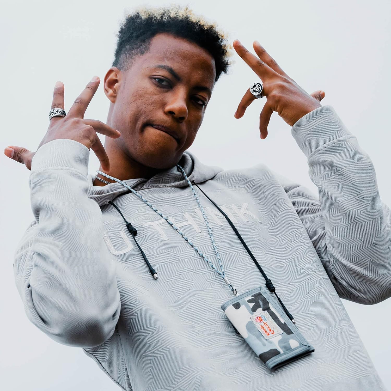 Rough Enough Kids Wallet for Teen Boys Mens Camo with KeyChain Bundle Set : Clothing, Shoes & Jewelry