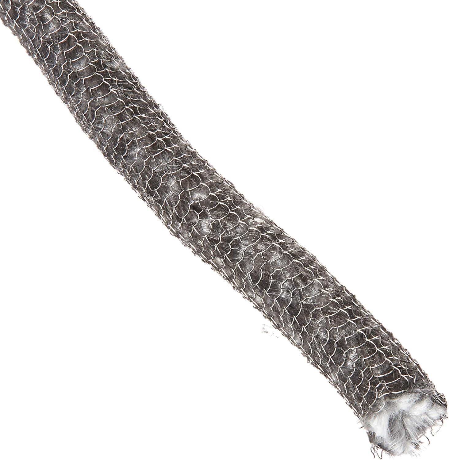 Rutland Griddle Gasket - Black Rope, Wire Jacket 5/16" X75'