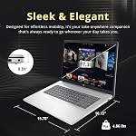 HP 17.3" HD+ Touchscreen Laptop, Intel Ultra 7 255U, 64GB RAM, 5TB Storage (4TB SSD+1TB Docking Station Set), ‎Intel Graphics, Numeric Keypad, 720p HD Camera, Copilot, Wi-Fi 6, Win 11 Pro, Blue
