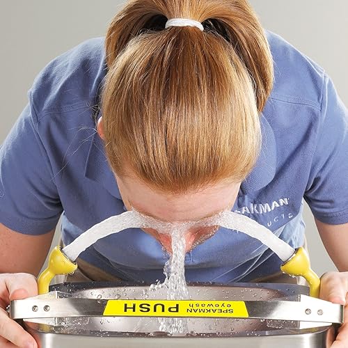 Miniatura 4 de Speakman, Lavaojos de emergencia montado en la pared de la serie SE-505 Select de acero inoxidable