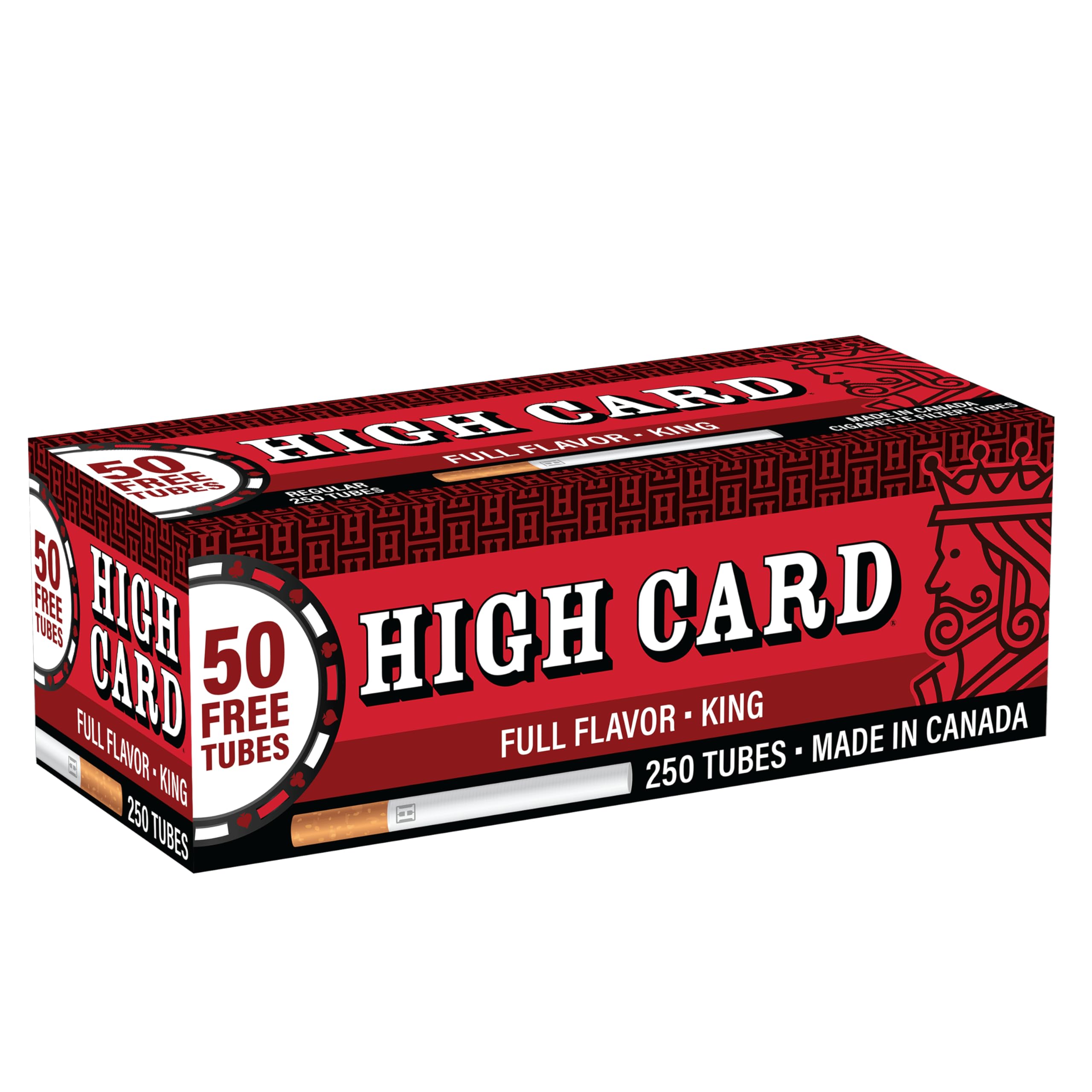 Amazon.com: High Card - Red King Size RYO Filter Tubes