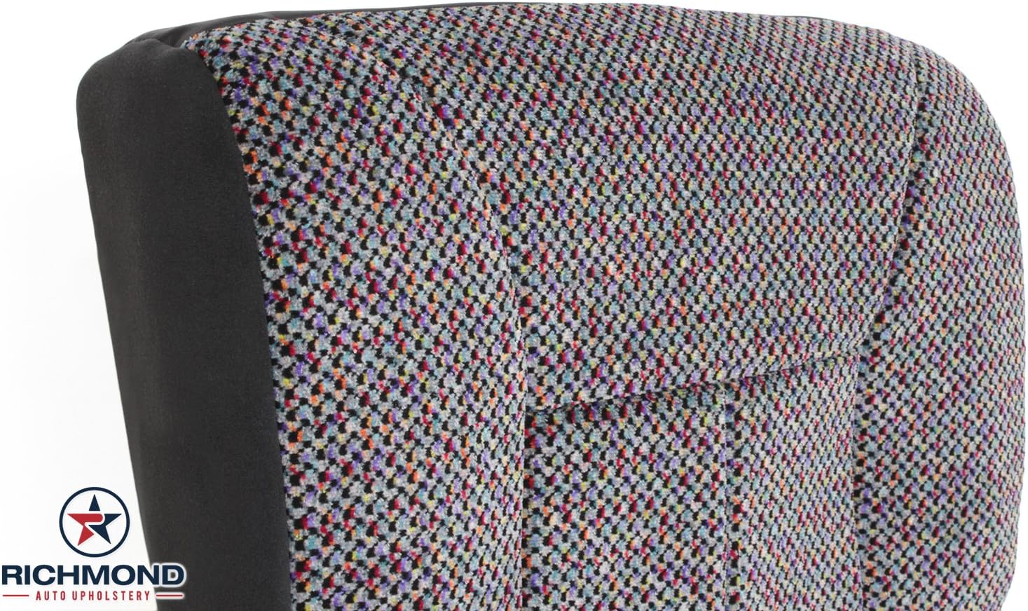 Richmond Auto Upholstery (Compatible with 1998 1999 2000 2001 2002 Dodge Ram 2500 Driver Side Bottom Replacement Cloth Seat Cover, Dark Gray