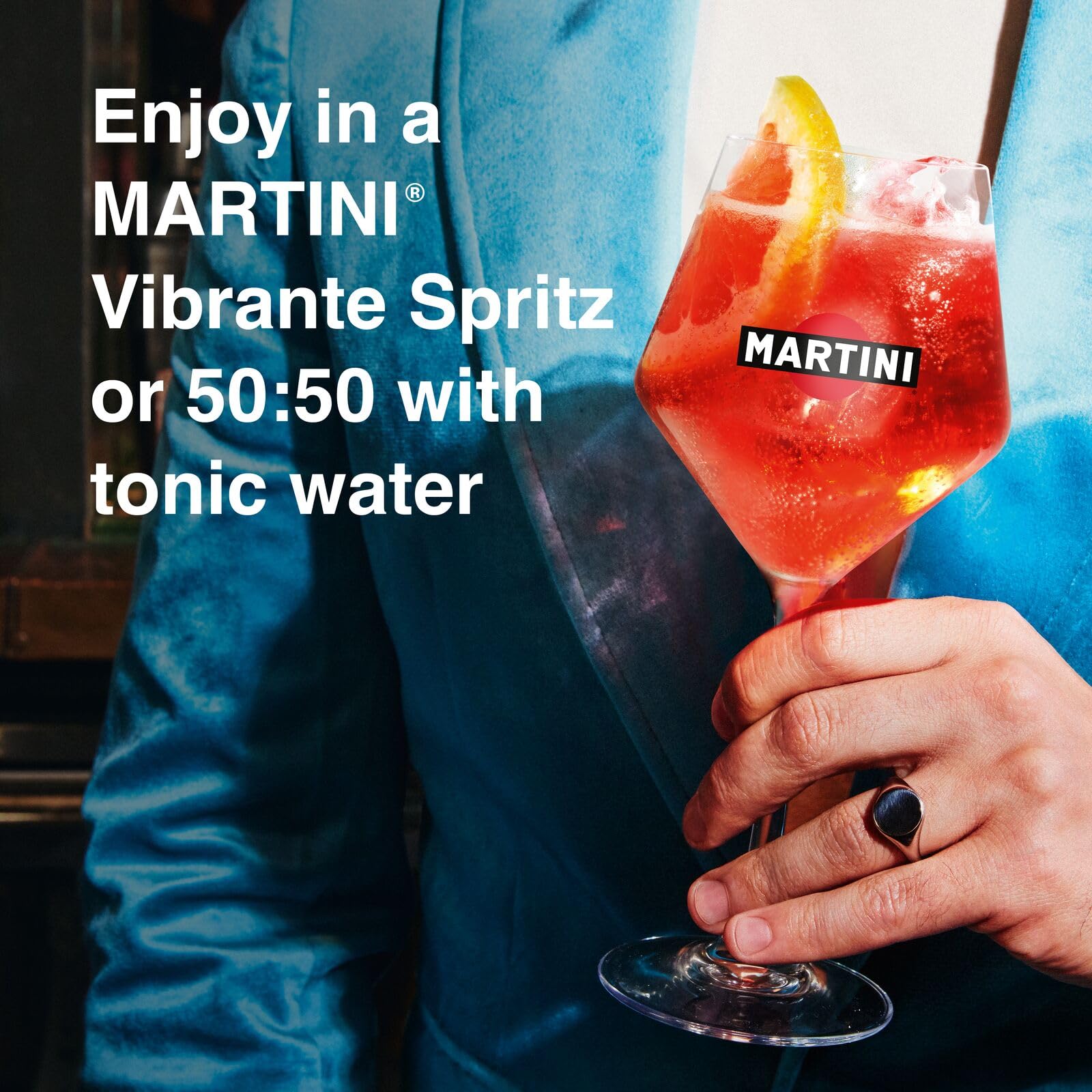 MARTINI Vibrante Non Alcoholic Aperitivo 75cl 750ml Infused with Superior Botanicals Pack of 2 product thumbnail 6