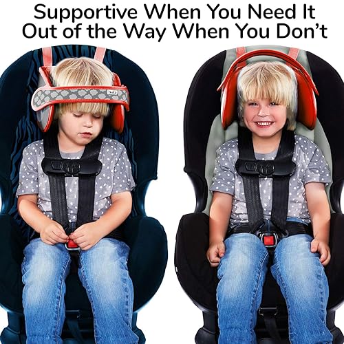 Miniatura 4 de soporte para cabeza de niño para asiento de automóvil, solución de apoyo segura y cómoda
