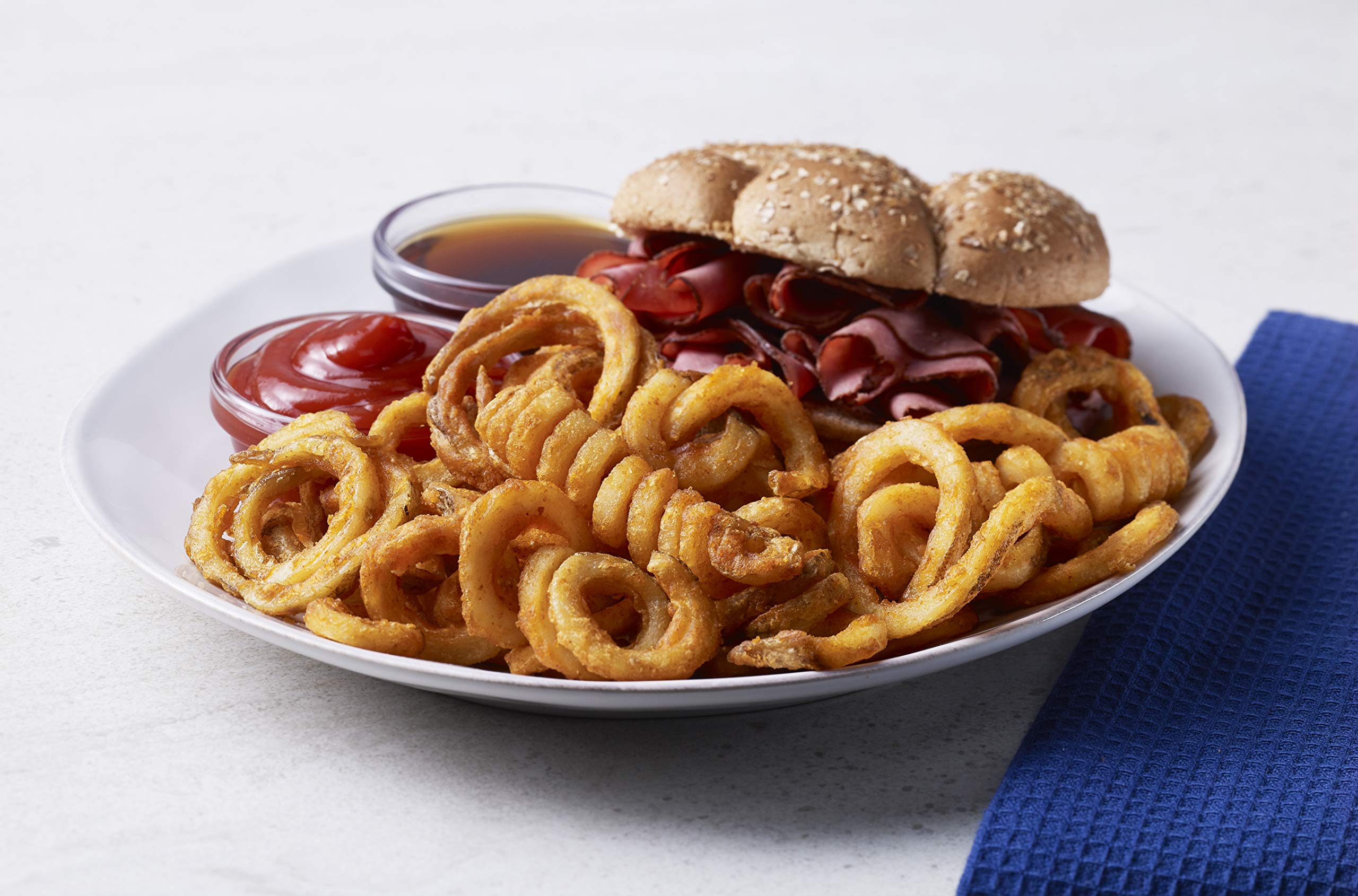 Arbys Seasoned Curly Fries 22 oz Frozen — view 3