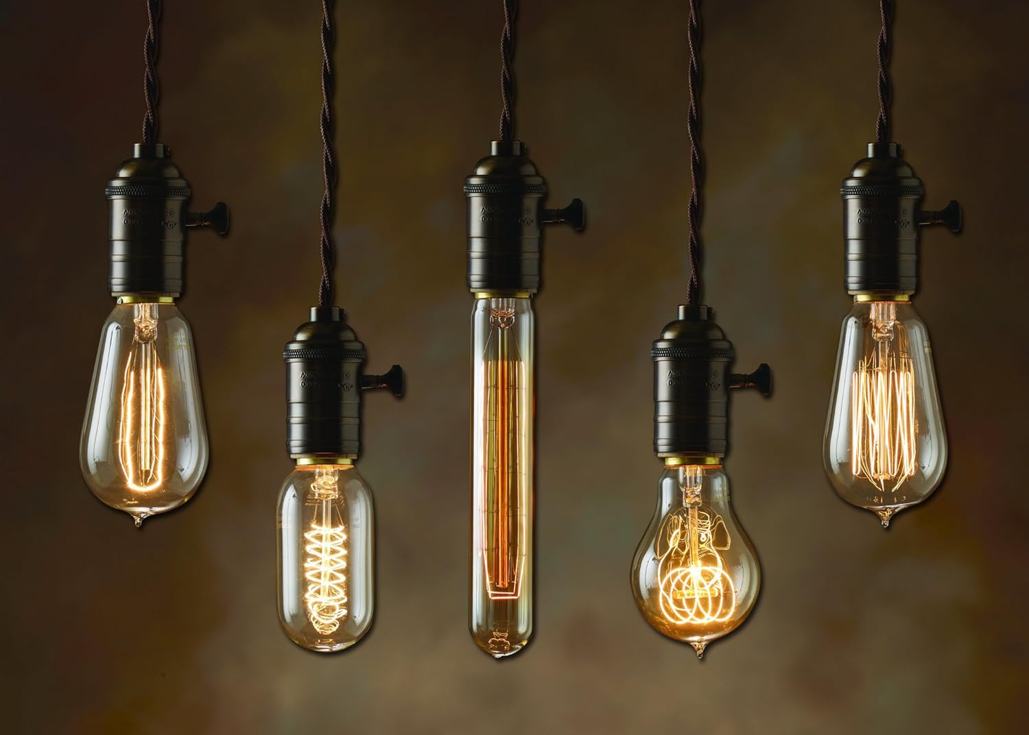 Bulbrite 134019 40W Nostalgic Edison Squirrel Cage-Style Bulb