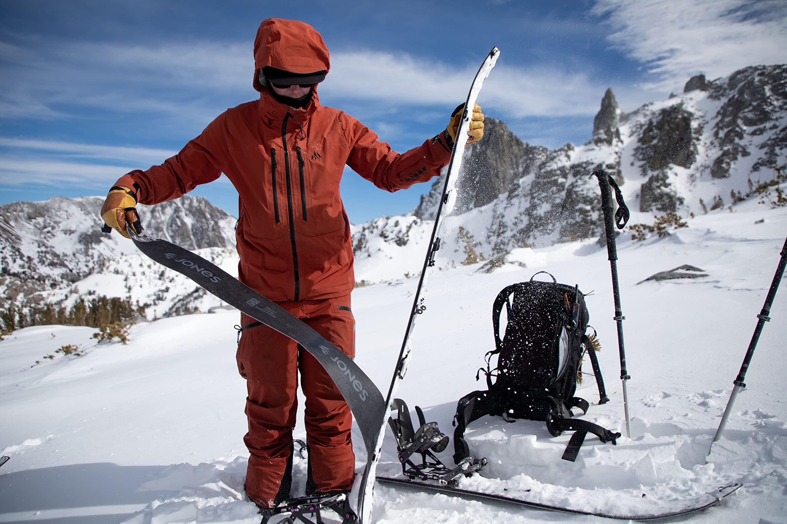 Jones Pelli splitboard Quick Tension, D