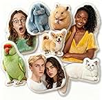 Custom Photo Memory Pillow - Personalized Pet & Loved One Pillow with Your Picture, Unique Memorial Sympathy Gift for Dog Cat Loss, Comforting Hugging Pillow for Couples, Home Decor
