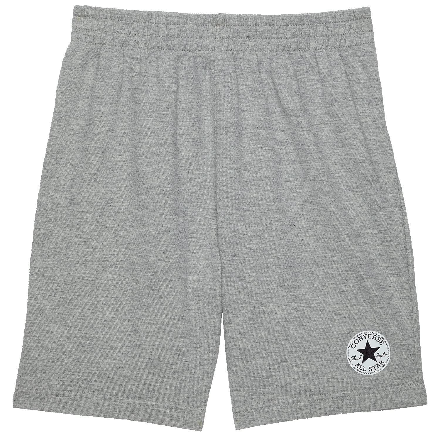 ConverseBoy's Fit Chuck Patch Shorts (Big Kids) Dark Grey Heather MD (10  Big Kid)