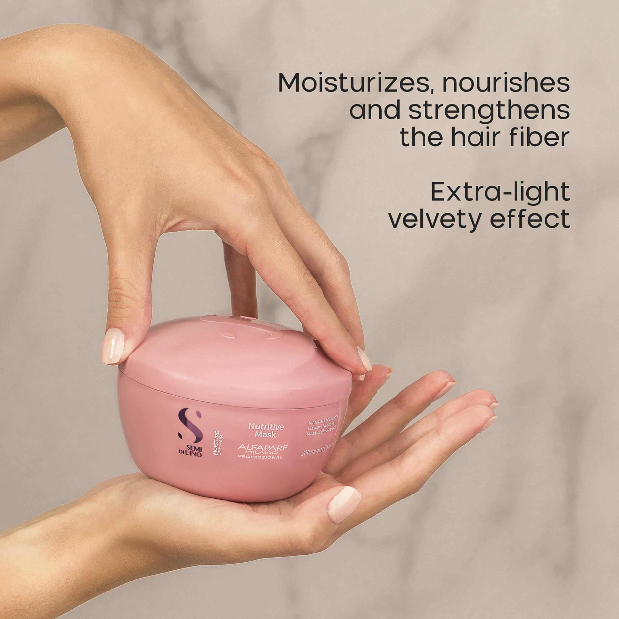 Alfaparf Milano Semi Di Lino Moisture Nutritive Hair Mask for Dry Hair