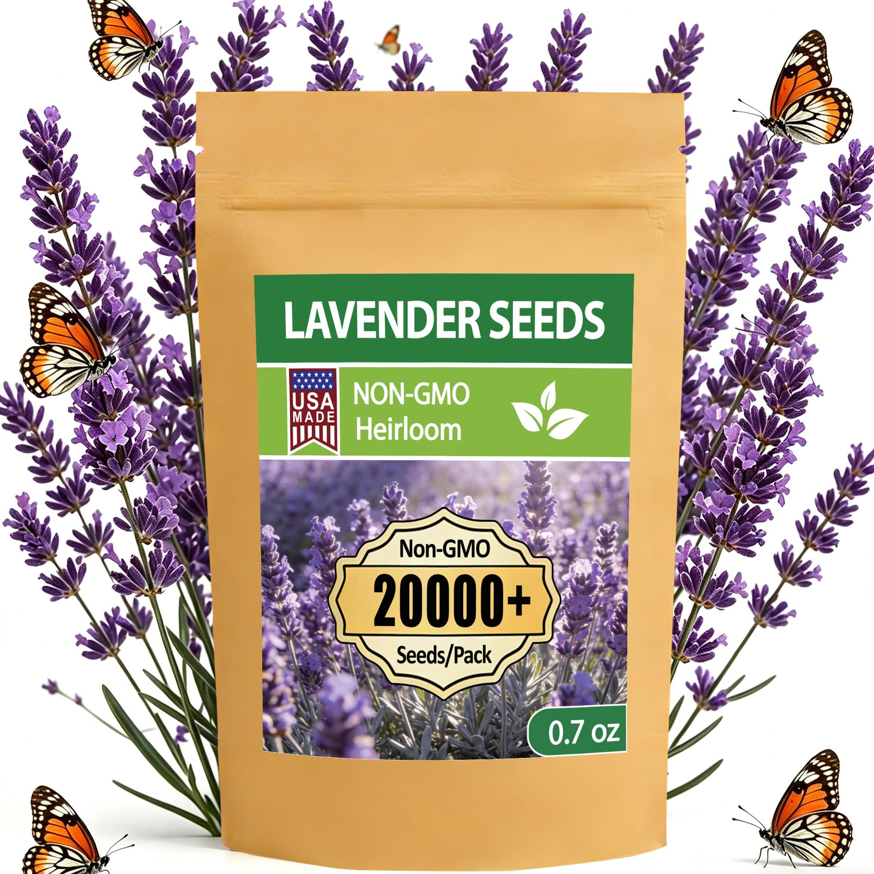 LUOJIBIE Lavender Seeds Bulk