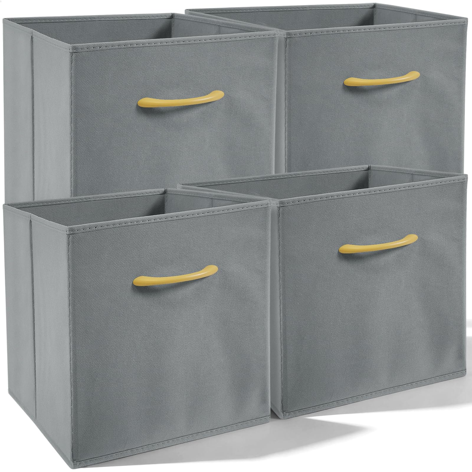 Amazing Tour Cube Storage Boxes, Foldable with Handles, 4 Pack — image 1
