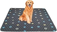 Vista 9 de Aitmexcn Almohadilla lavable de Navidad para perros, 2 almohadillas de Navidad de 31 x 36 pulgadas, súper absorbentes, reutilizables, almohadillas