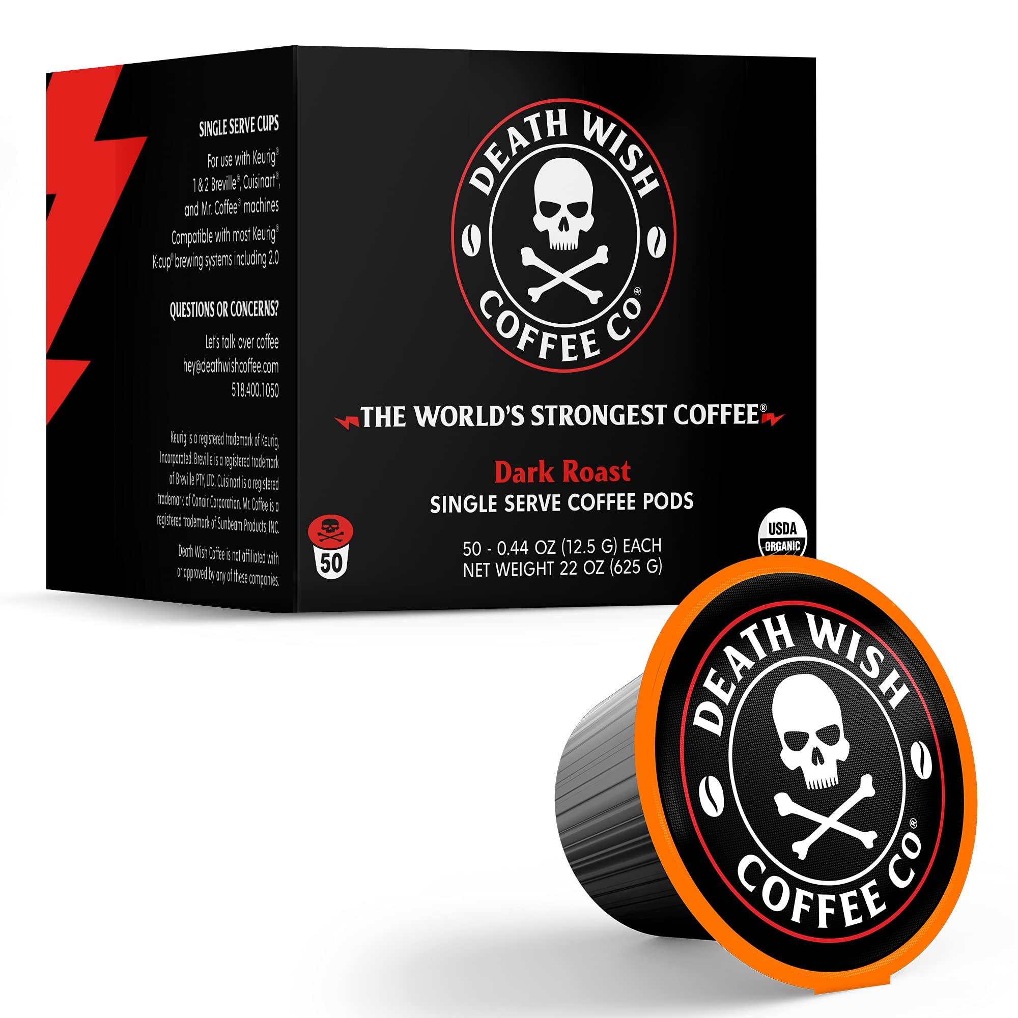 Death Wish Coffee Single Serve Pods The World’s Strongest Coffee