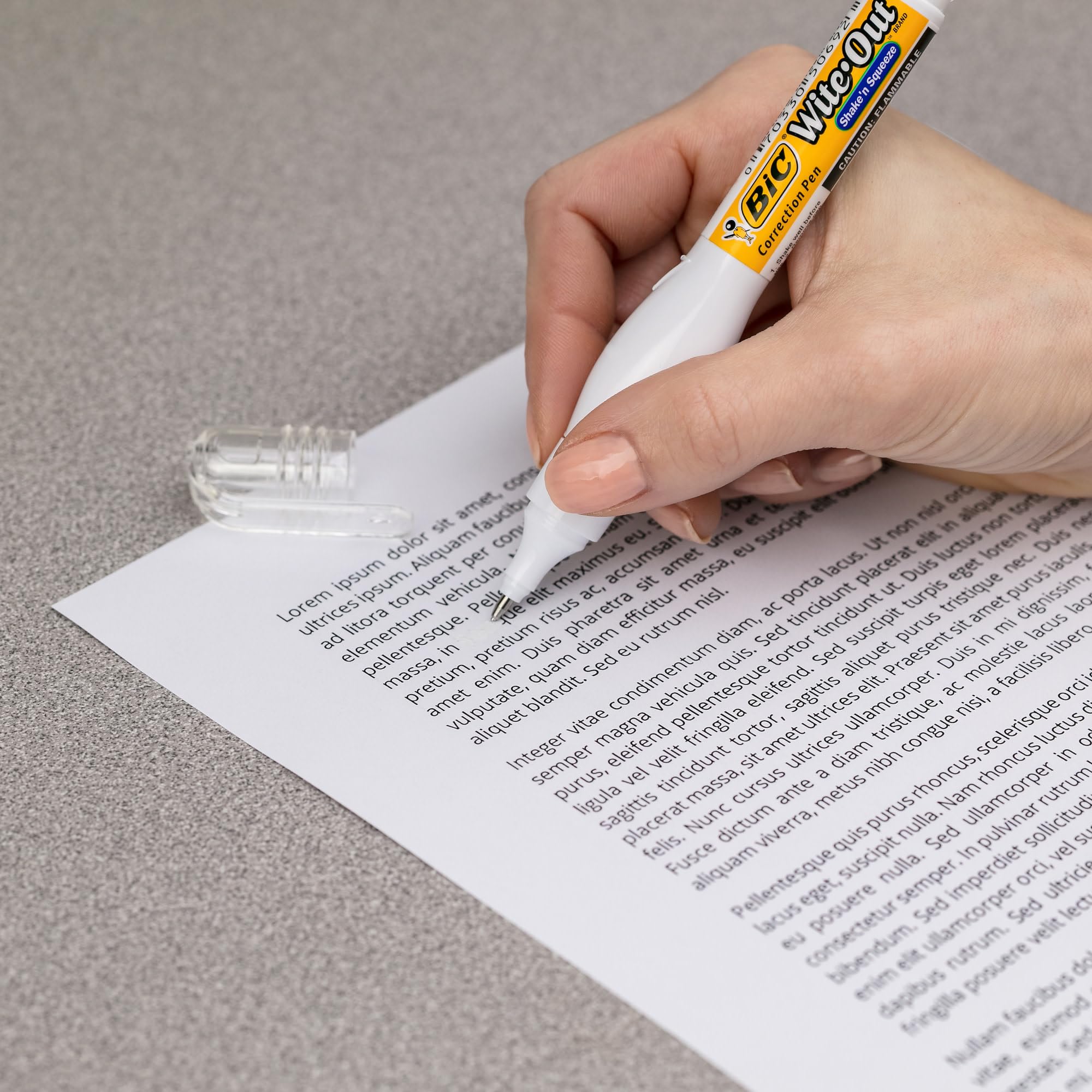 BIC Wite-Out Shake'n Squeeze Correction Pen-,3 uncji