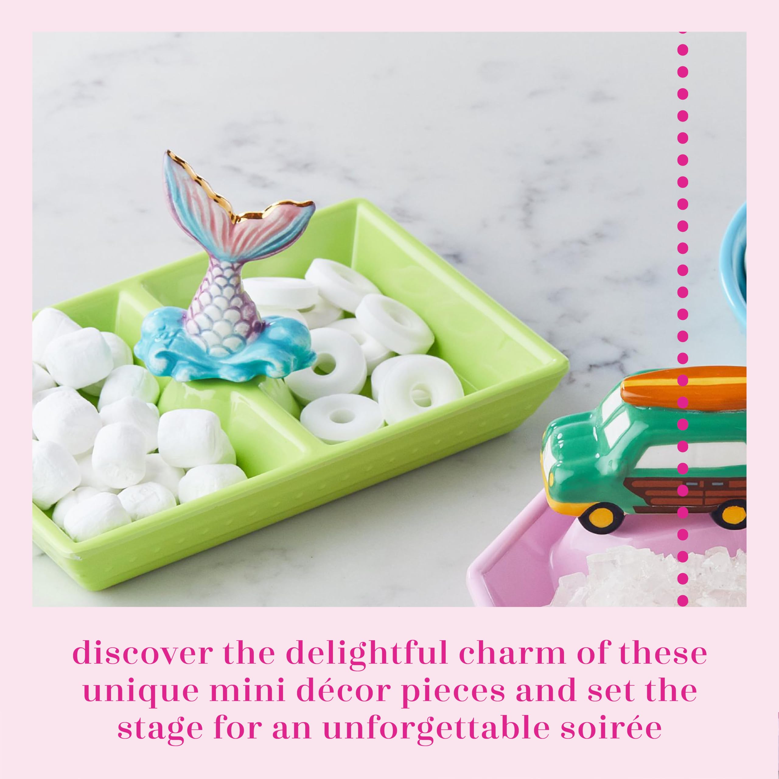 Amazon.com | Nora Fleming Hand-Painted Mini: Mermaid Moments