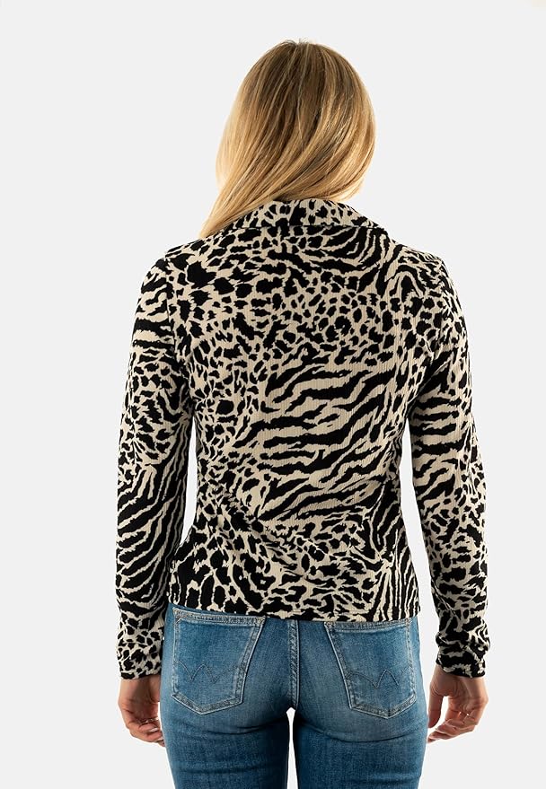 MORGAN Femme 252-colie.f Chemisier, Multico, 34 EU