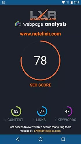 SEO Webpage Analysis