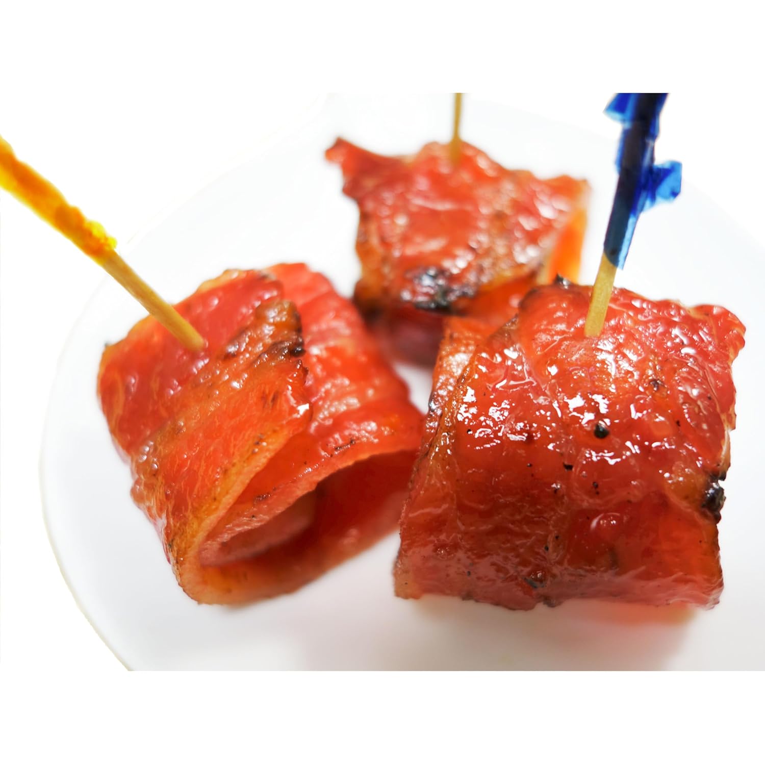 Singapore Street Food, Fire-Grilled Bacon Jerky (Sweet Sriracha Spicy Flavor 8oz) *Fresh Grilled to Order *Shipped the Same Day *L.A. Times "Handmade Gift" Winner