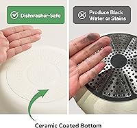 Vista 6 de Redchef Ceramic Nonstick Cookware Set,14pcs Pots and Pans Set Non Stick,Induction Cookware with Stainless Steel Handle,Non Toxic Kitchen Cooking