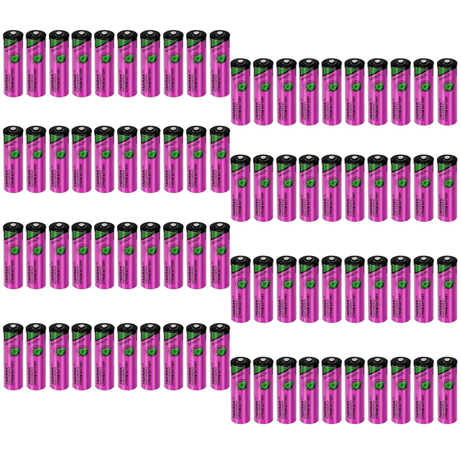 80-Pack TL-5903 3 6V 2400mAh AA Non-Rechargeable Lithium Battery SL-360 PLC 6ES7971-0BA00 for Siemens S7-400 PLC Machine