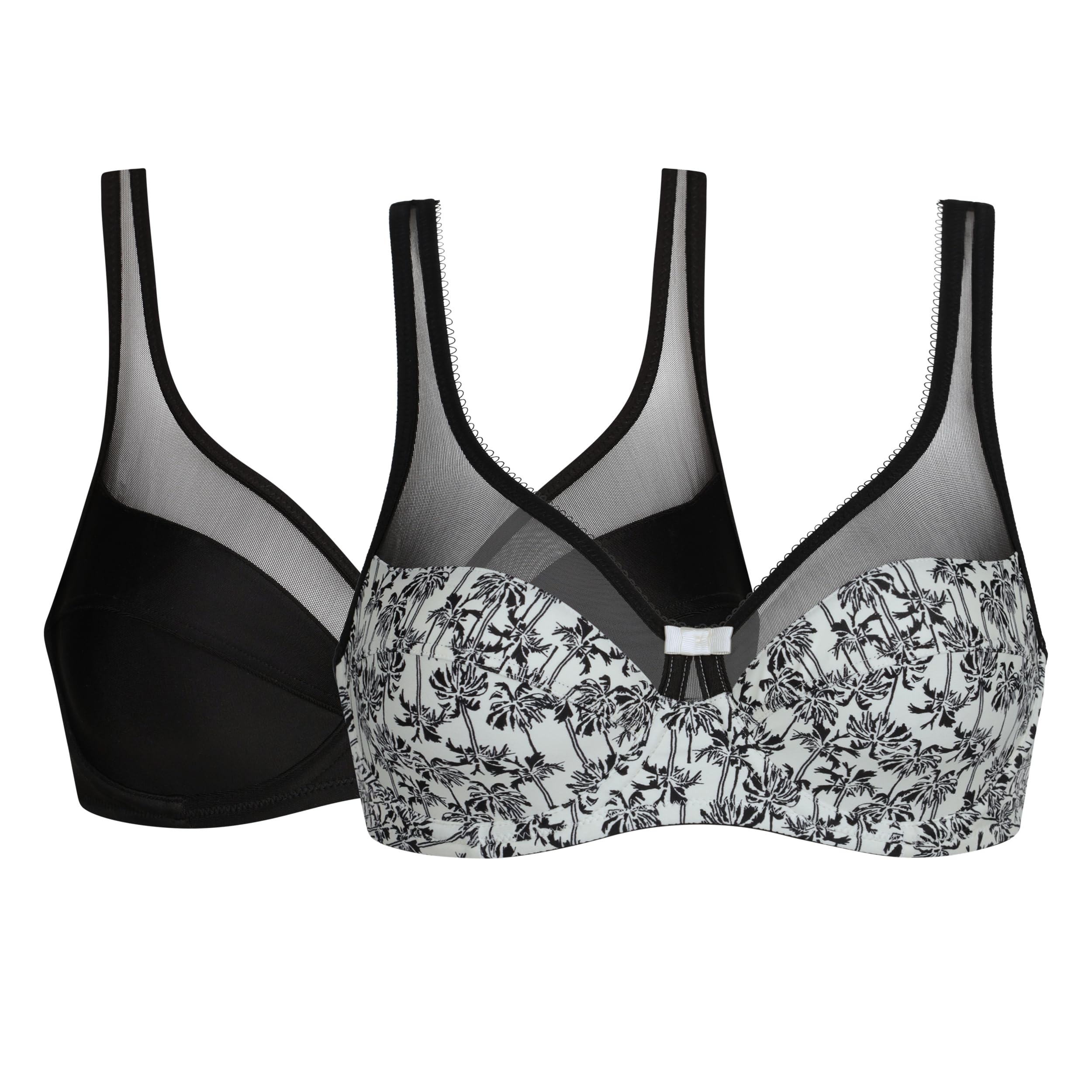 Dim Women's Non-Padded Wired Bra (Pack of 2)