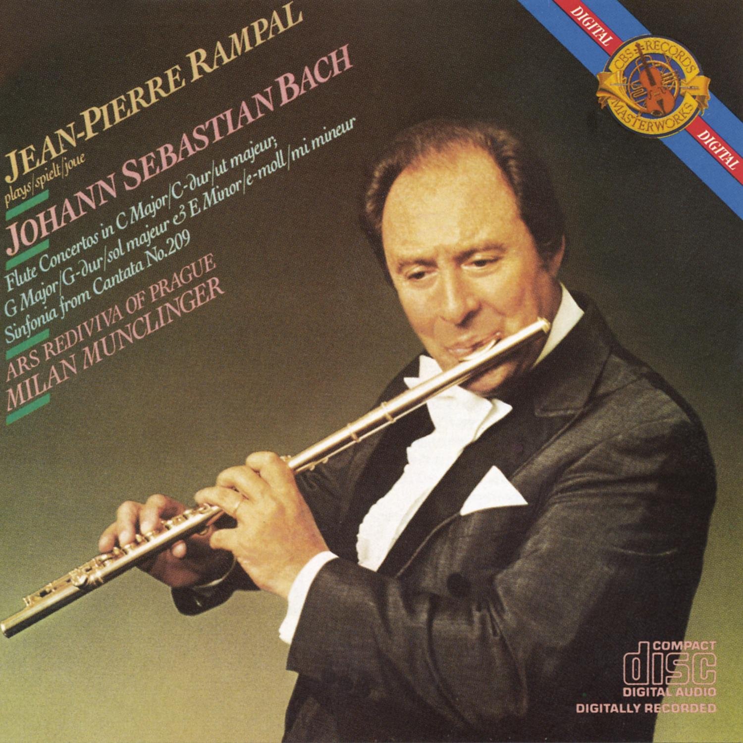 Bach: Concertos For Flute And Strings [Audio CD]