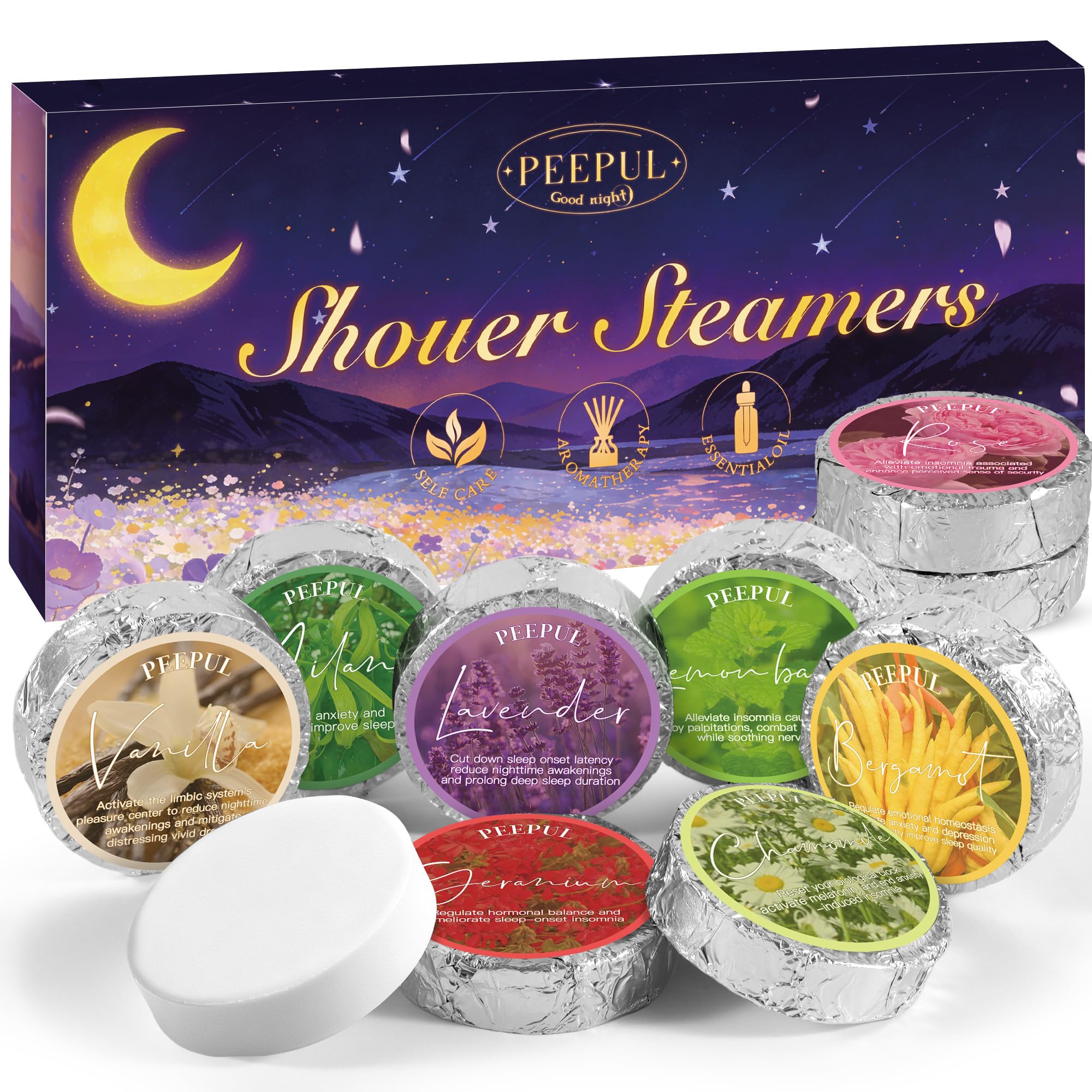 Vaporizzatori per doccia aromaterapia, regalo per la festa della mamma per donne, confezione da 10, regali per moglie, madre, figlia, sorella, sollievo dallo stress e rilassamento profondo, cura di sé