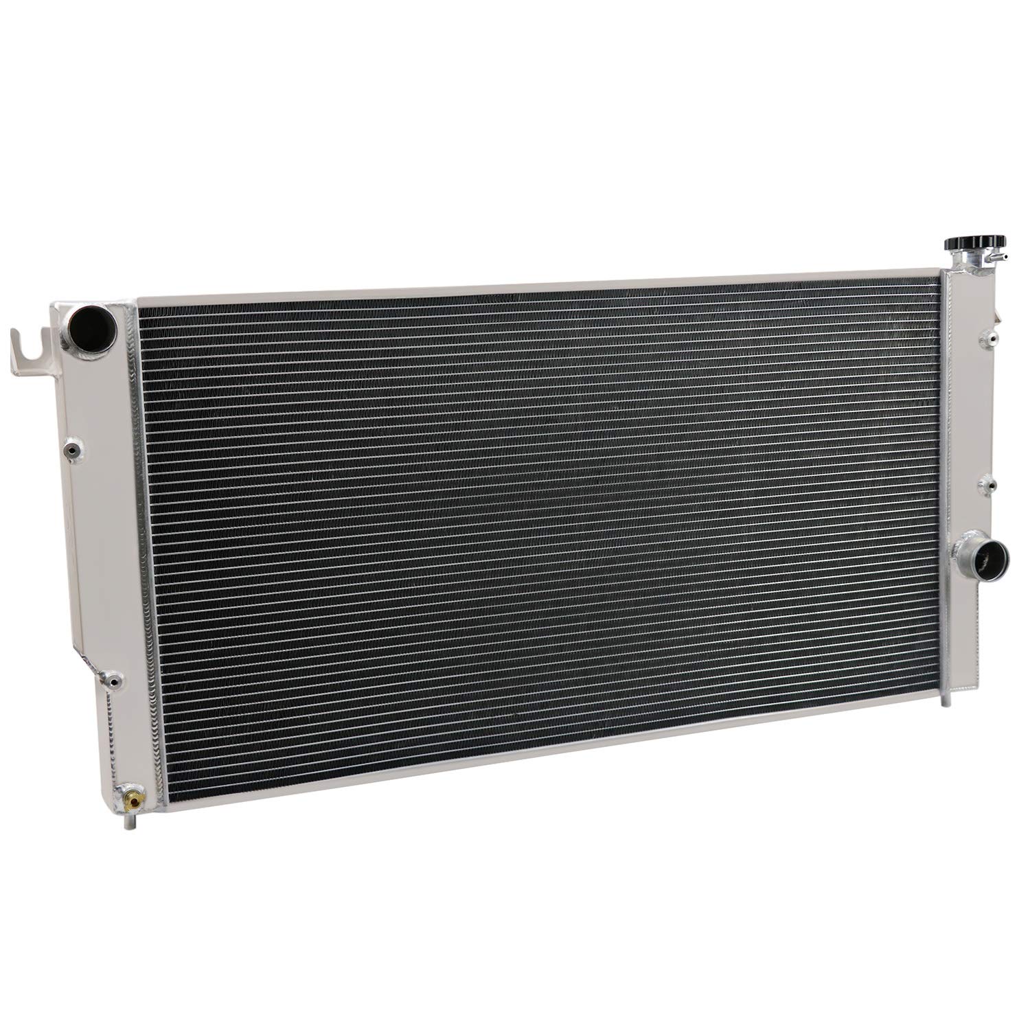 4 Row Performance Aluminium Radiator Compatible with 1994-2002 Dodge Ram 2500 Ram 3500 5.9L l6 Diesel
