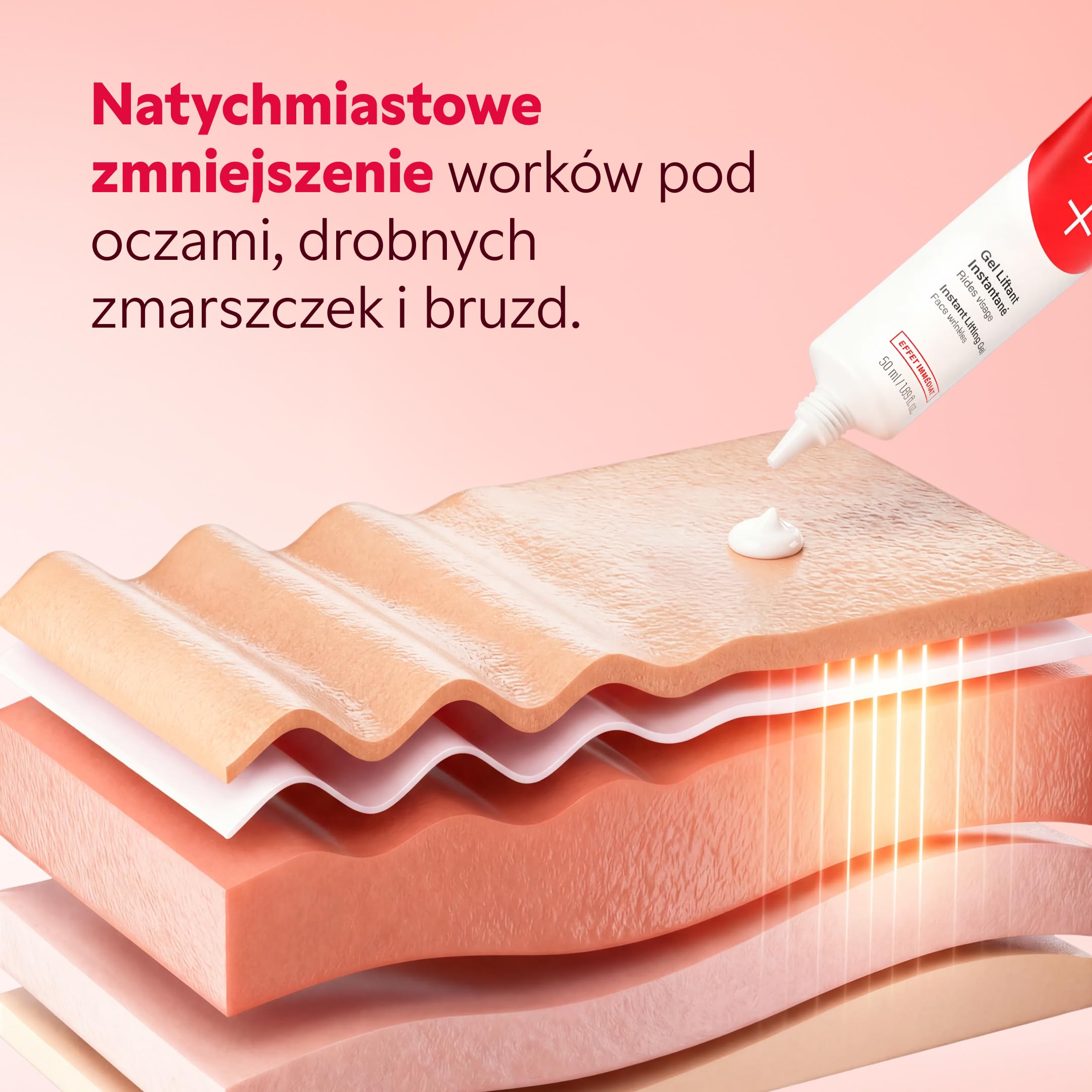 MYSOSBEAUTY wypełniacz zmarszczek – korektor zmarszczek – tymczasowy krem liftingujący do konturów oczu zapobiegający starzeniu się skóry – natychmiastowa pielęgnacja liftingowa na 8 godzin – redukuje