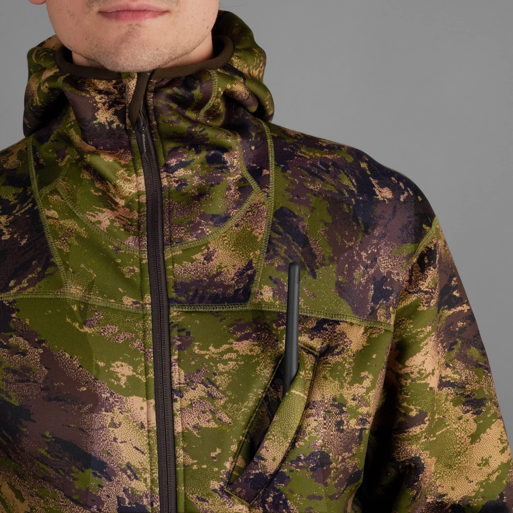 Härkila | Deer Stalker camo fleece hoodie | Professionelle Jagd Kleidung & Jagd Zubehör für Herren & Damen | Skandinavische Qualität Made to Last |