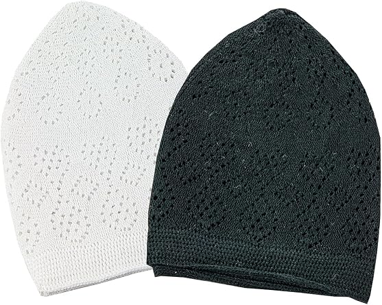 ihvan online Turkish Muslim Kufi Hats for Men, Taqiya, Takke, Peci, Islamic Caps, Ramadan Eid Islamic Gifts