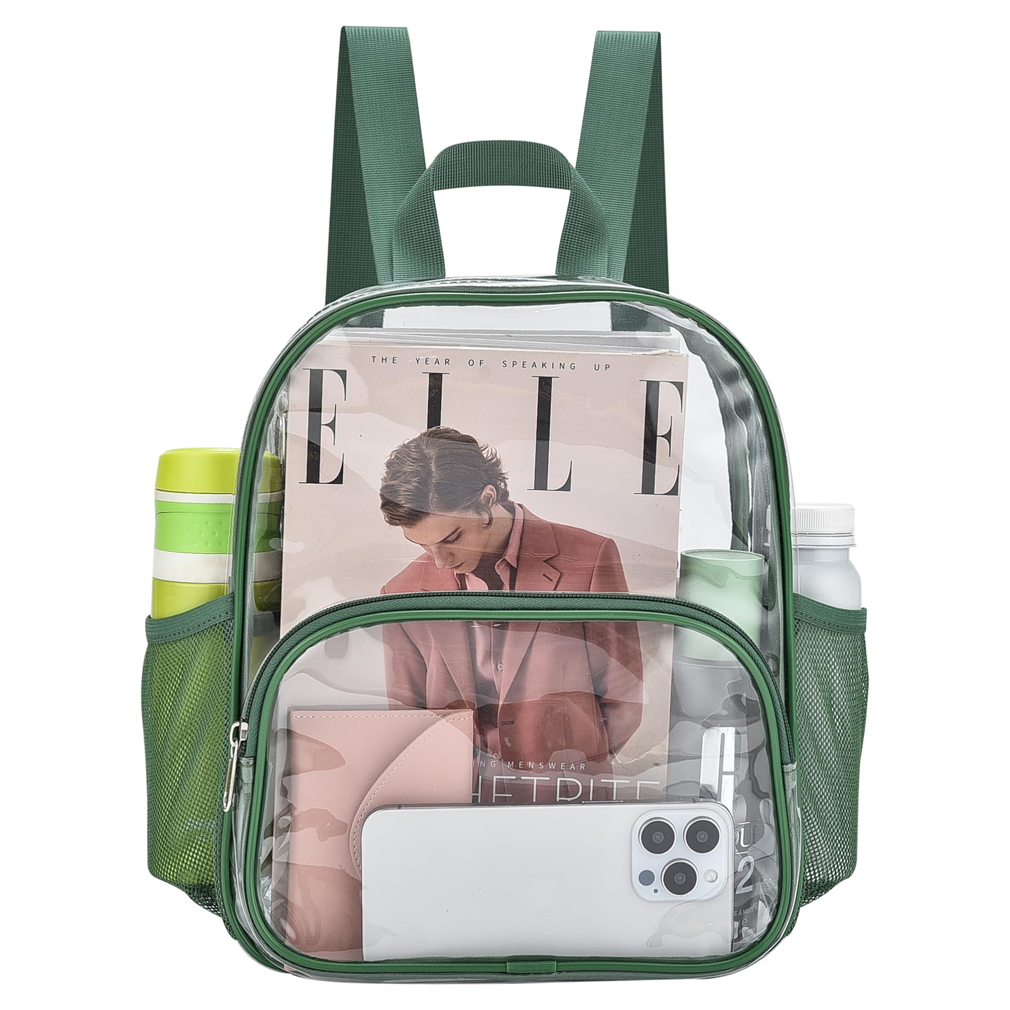 Clear Backpack for Stadium Events Stadium Approved Fashion Women Backpack