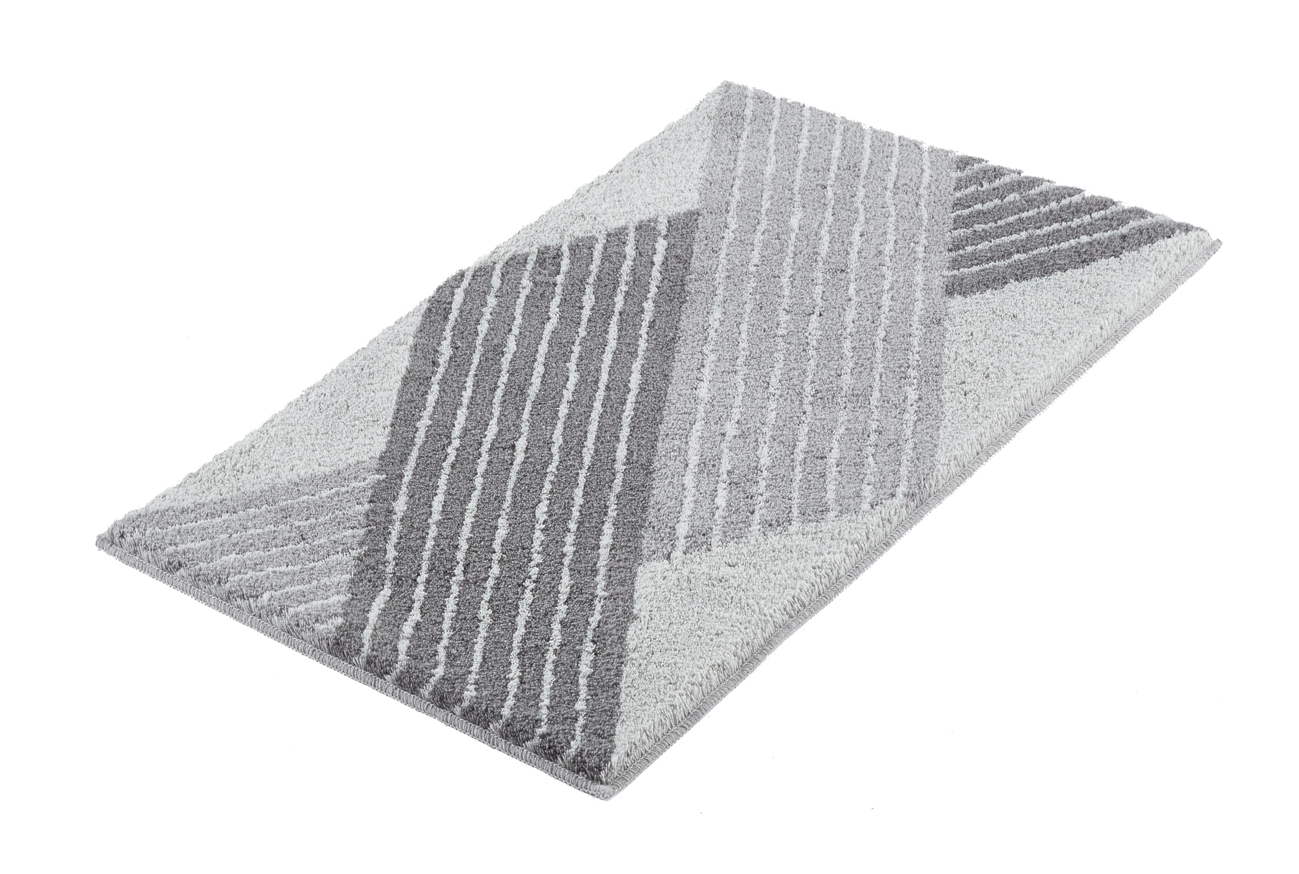 Kleine Wolke Cross Bath Mat 70 x 120 cm Anthracite