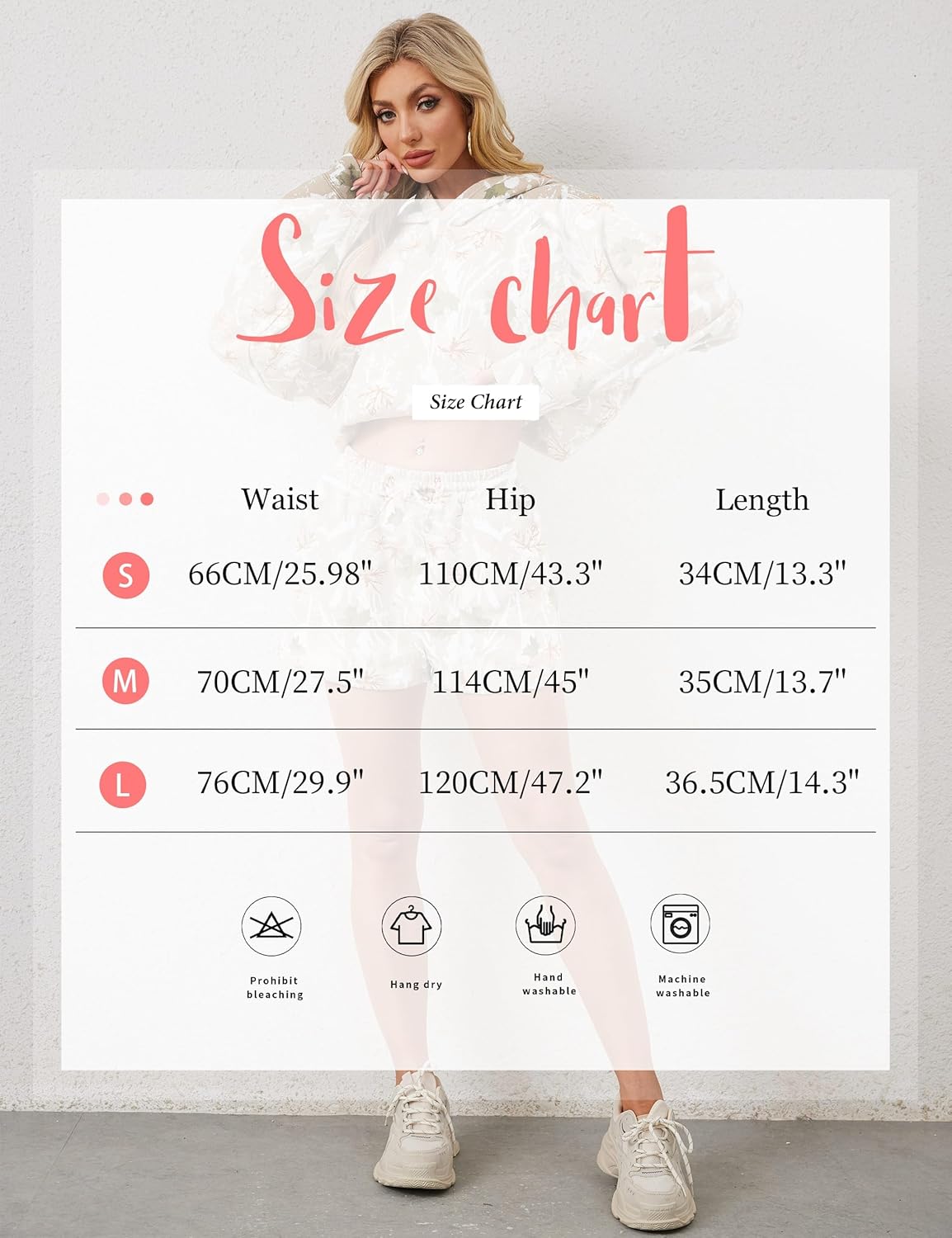 Womens Camo Sweat Shorts Maple Leaf Print Drawstring Elastic High Waist Lounge Camouflage Workout Shorts with Pockets - Image 6