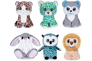 5" Plush Animals Bundle with Emu