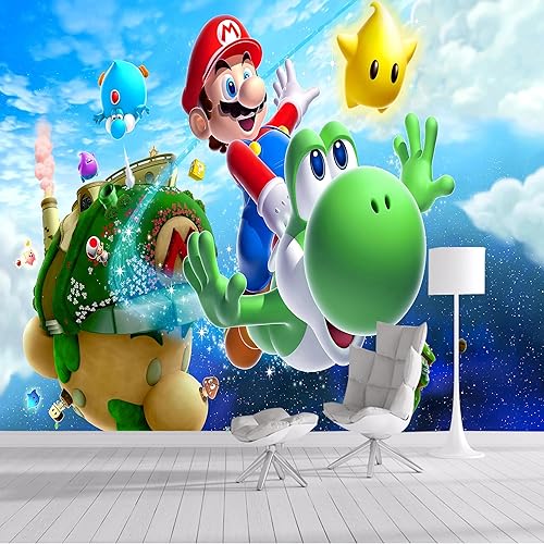 Vista 22 de Murales de pared de tamaño personalizado, anime de juegos 3D, murales de pared autoadhesivos extraíbles para despegar y pegar, papel tapiz 3d Juego