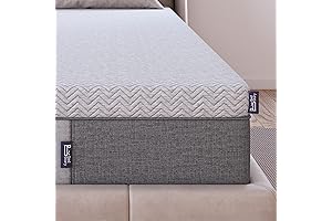 BedStory: 3" Firm Mattress Topper for Pain Relief