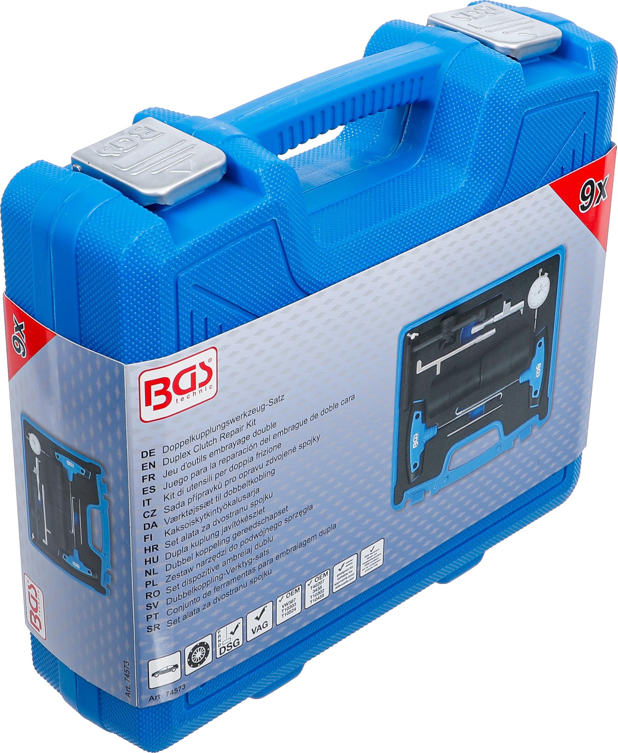 BGS 74573 | Juego de herramientas de doble embrague | para transmisión de doble embrague húmedo VAG DSG