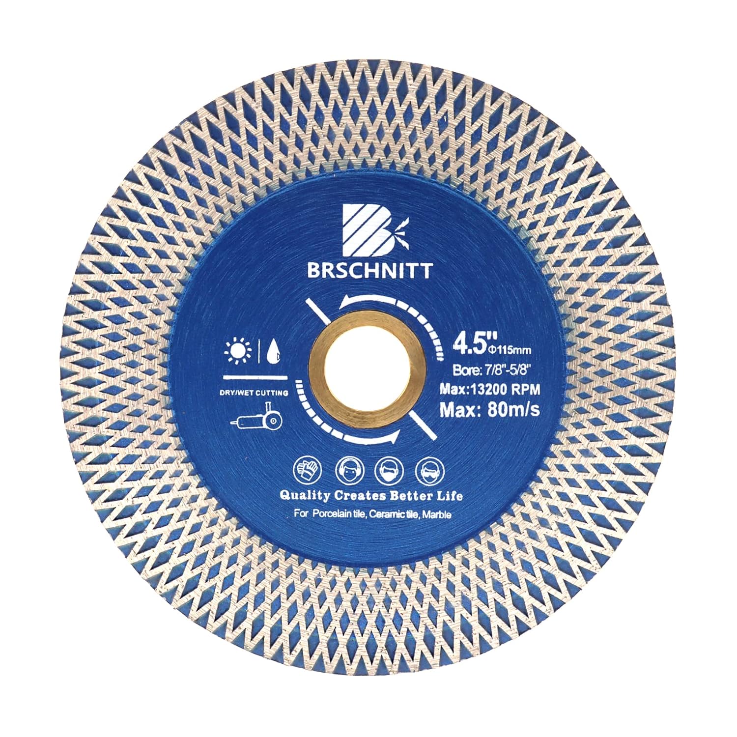 Diamond Porcelain Tile Saw Blade BRSCHNITT Super Thin Diamond Cutting
